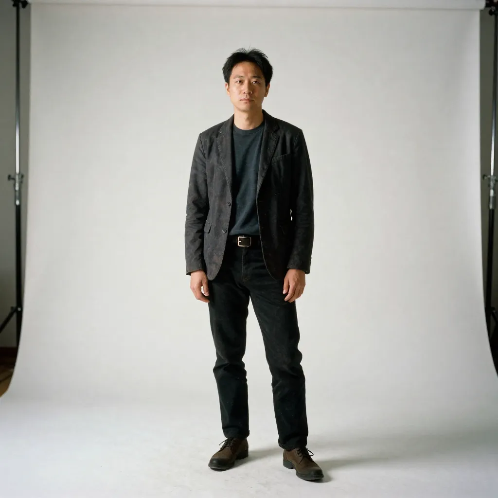 Portrait photography session