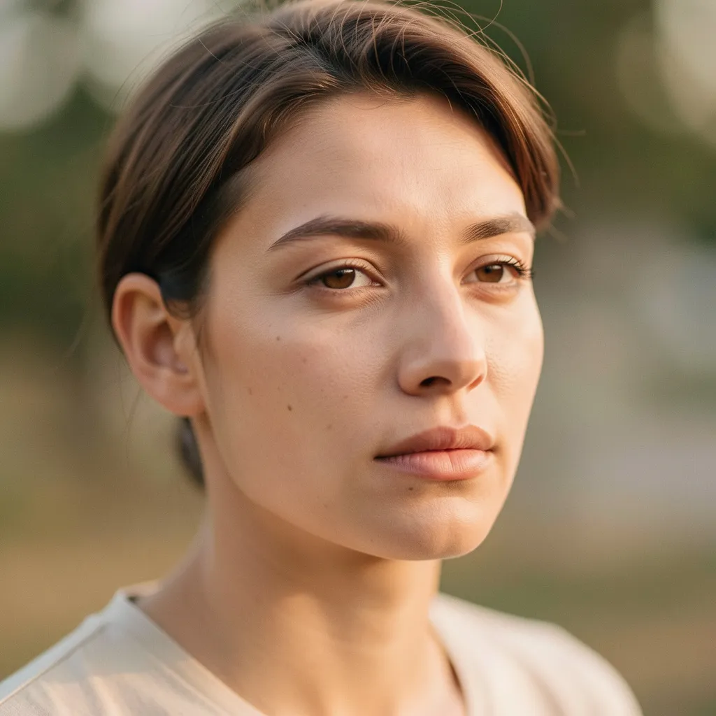 Studio portrait session